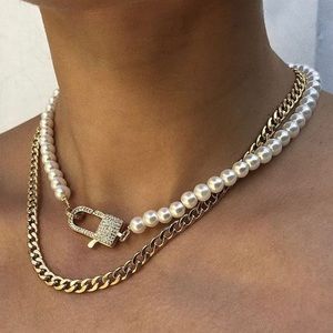 SOLD rimor jewelry THE PEARLY CLASP CHOKER GOLD